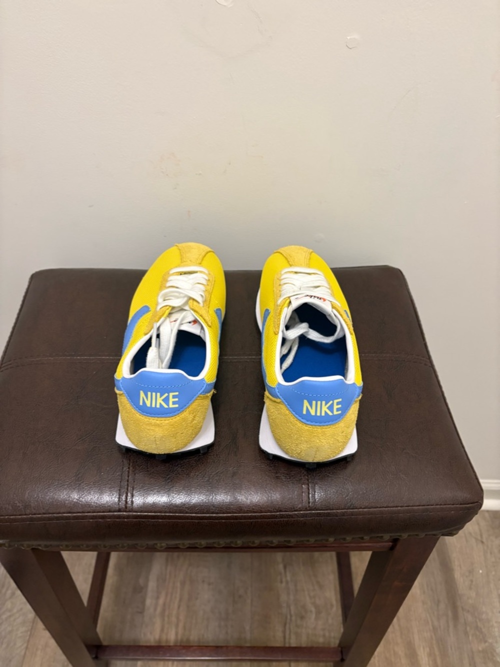 Nike Yellow and University Blue LD-1000 Sneakers .Women’s size 7 /Mens size 5.5 - Picture 3 of 8